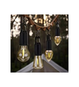 Taşınabilir Şarjlı Led Ampül Outdoor Kamp Bahçe Lambası