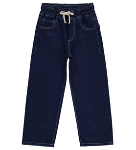 Civil Boys Kontras Dikişli 6-9 Yaş Pantolon - Mavi