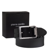 Pierre Cardin Deri Erkek Kemer (En 4 cm) PC4100 (Siyah)