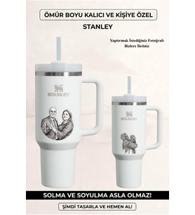 Kişiselleştirilebilir The Quencher H2.O FlowState™ Tumbler 1.18L / 40oz Özel İsimli & Fotoğraflı (Beyaz)