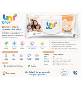 Uni Baby Islak Mendil 90'lı