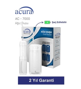 Acura AC-7000 Şarjlı 4 Başlıklı Ağız Duşu