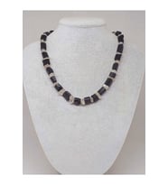 Turmalin & Herkimer Kuvars Taşı Ham Parçalar Otantik Kolye (51328)