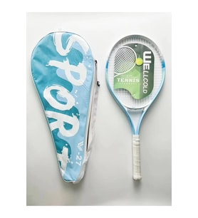 Pro Tenis Raketi 27 İnch L1 + Taşıma Çantalı Turkuaz