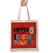 Teacher Gift-Learning Inspire-Science Student School-Inspirational KIDS WOMEN Men Bez Çanta Uzun Saplı