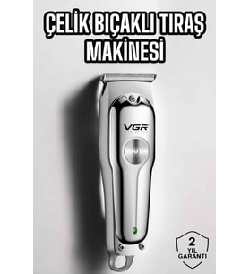 Tıraş Makinesi Profesyonel Tasarım Paslanmaz Çelik Bıçaklı