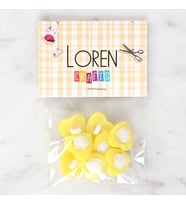 Crafts Sarı 8'Li Düğme - 3049