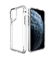 Apple iPhone 11 Pro Uyumlu Kılıf Case, Transparent Smooth Hard Protective Cover (Şeffaf)