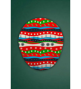 Yılbaşı Temalı Bilek Destekli Mouse Pad