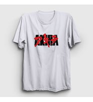 Presmono Unisex Beyaz Logo Anime Movie Film Akira T-Shirt 453548tt (Beyaz)