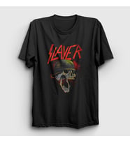 Presmono Unisex Siyah Soldier V2 Slayer T-Shirt 294938tt