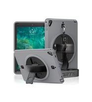 Mey İthalat® iPad 5 Air 9.7 Kılıf Strap-C Otterbox Tablet Kapak - Gri