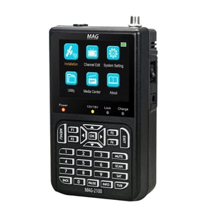 Mag Mag-2100 HD Uydu Yön Bulucu 3.5 İnç Ekranlı Görüntülü Uydu Bulucu Ayarlama Cihazı