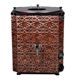 Anka Yeni Nesil Çay Makinesi 1 Demlikli 10 Litre Bakır