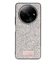 Onegif Xiaomi Redmi A3 4G Bright Simli Kapak - Gold