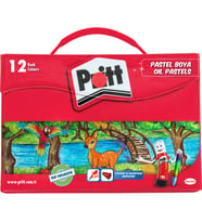 Pritt Pastel Boya 12 Renk Çantalı 1048062 0651 (Çok Renkli)