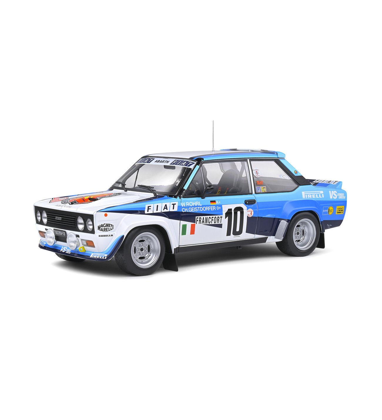 1/18 FIAT 131 ABARTH RALLYE DE MONTE CARLO 1980 SOLİDO DİECAST