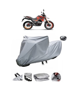 Yuki Tekken 125  Su Geçirmez Motosiklet Brandası ARKA ÇANTA UYUMLU