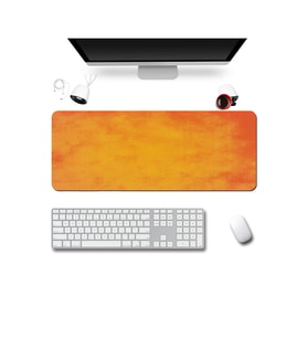 SonicTouch Klavye Mousepad 40x90cm Dikişsiz Pürüzsüz Sıvı Geçirmez Kaymaz Taban Gün Batımı Dokusu