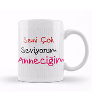 Anneler Günü Annelere Hediye 027 Kupa Bardak Porselen