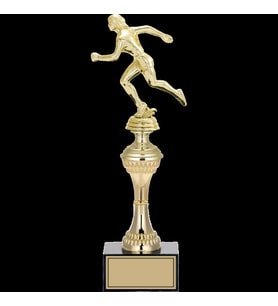 ODAK KUPA - Figürlü Kupalar - Atletizm Kadın Figürlü Kupalar FG-029 C - 34 cm