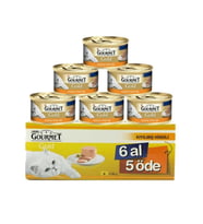 Gourmet Gold Kıyılmış Hindi Etli Kedi Konservesi 85 Gr 6 Al 5 Öde