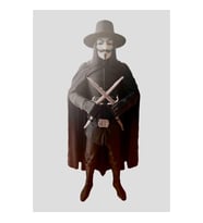 V for Vendetta 3D Figür