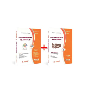 Egem Eğitim Yayınları Aöf Sağlık Kurumları Işletmeciliği 2 Sınıf Güz Dön. 3dön. Konu+soru Set (Çok Renkli)