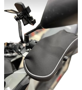 Motosiklet PCX NMAX vb Scooter Uyumlu Neopren Kumaş Elçik Üniversal El Rüzgar Koruma