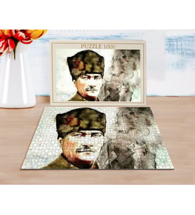 BK Home Atatürk Tasarımlı 1000 Parça Profesyonel Puzzle-23