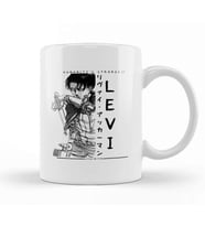 Captain Levi Attack On Titan Shingeki No Kyojin Kupa Bardak Porselen