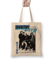 Bts Bangtan Boys 90's Vintage Bez Çanta Uzun Saplı