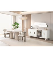 MİLANO MDF YEMEK ODASI (Bej)