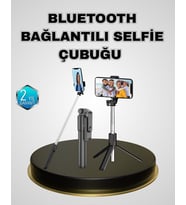 Northcity 360° Dönen Bluetooth Selfie Çubuğu - Kablosuz Hafif ve Profesyonel Çekim Kiti