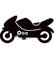 MOTOSİKLET FOLYO STİCKER 80cm Uzunluk