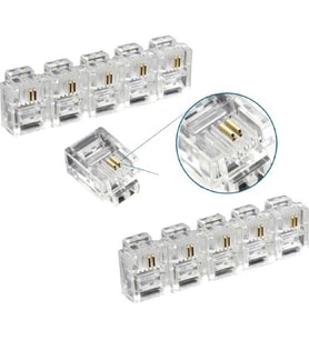 Polaxtor RJ11 Telefon Soketi 6p/2c (100 Adet) Polaxtor PLX-10494