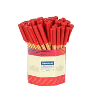 Pensan 1010 Ofis Pen Tükenmez Kalem 1.0 Mm Kırmızı 60 Lı (1 Paket 60 Adet)