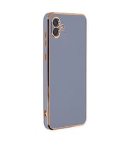 Samsung Galaxy A04 Kılıf Volet Silikon - Mavi