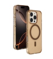 Joko Apple İphone 16 Pro Max Gleam Pc Sert Magsafe Kılıf - Şeffaf-gold