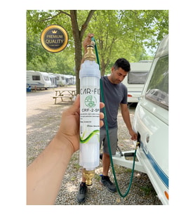 Car-Fil Karavan ve Tekne Su Deposu Pislik Önleyici Premium Tortu Filtresi