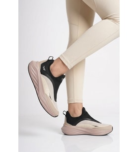 Walkway Bej Hafızalı Taban Hafif Esnek Unisex Spor Ayakkabı Eclipse G