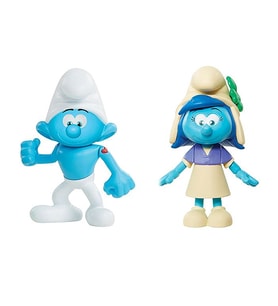 Şirinler Kayıp Köy Güçlü Şirin & Smurfstorm Figür Set