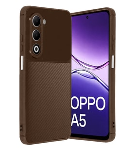 A5 4G Auto Focus Karbon Kapak - Kahverengi