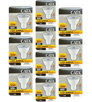 (10 Adet) Cata 8W (50W) 3000K (Sarı Işık) GU10 Duylu Led Spot Ampul