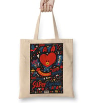 BT21 Tata Tee Bts Bez Çanta Uzun Saplı