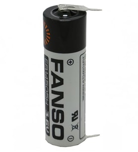 ER14505H 3.6V AA Size Lithium Pil (Li-SOCL2) 2 PIN