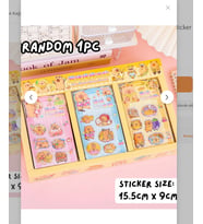 Capybara Kapibara 3D Sulu Kabartmalı Sticker Seti 1 Adet