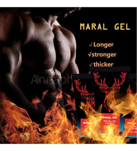Maral Gel Erkeklere Özel Sertpe.Nis Masaj Kremi 50 Ml
