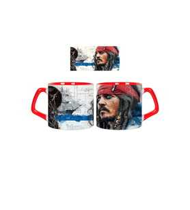Ghostbastır Design Karayip Korsanları Kupa Bardak Tek Adet 0257
