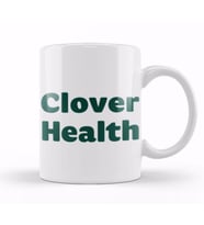 Clover Health İnvestments Corp Stock Kupa Bardak Porselen